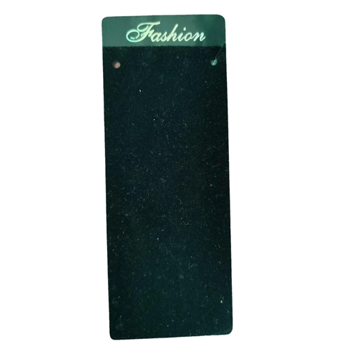 Earring And Necklace Card - Color: Black
