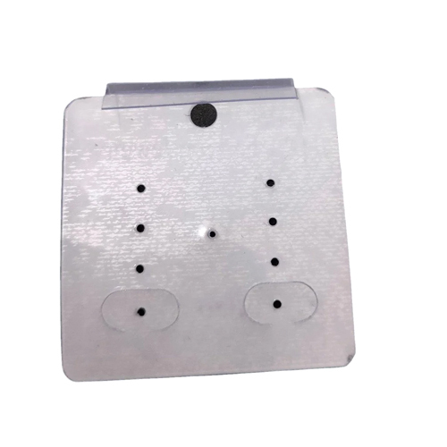Customized Earring Card - Color: White