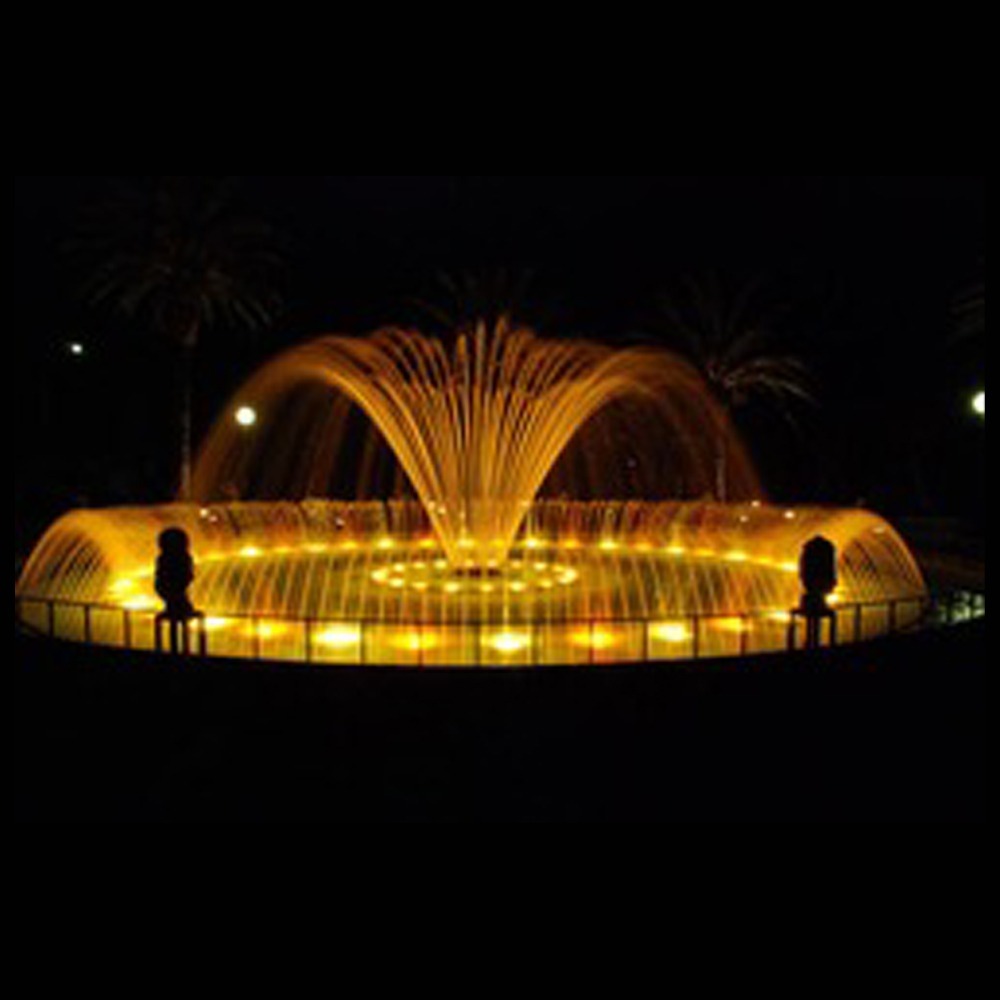 Round Musical Fountain