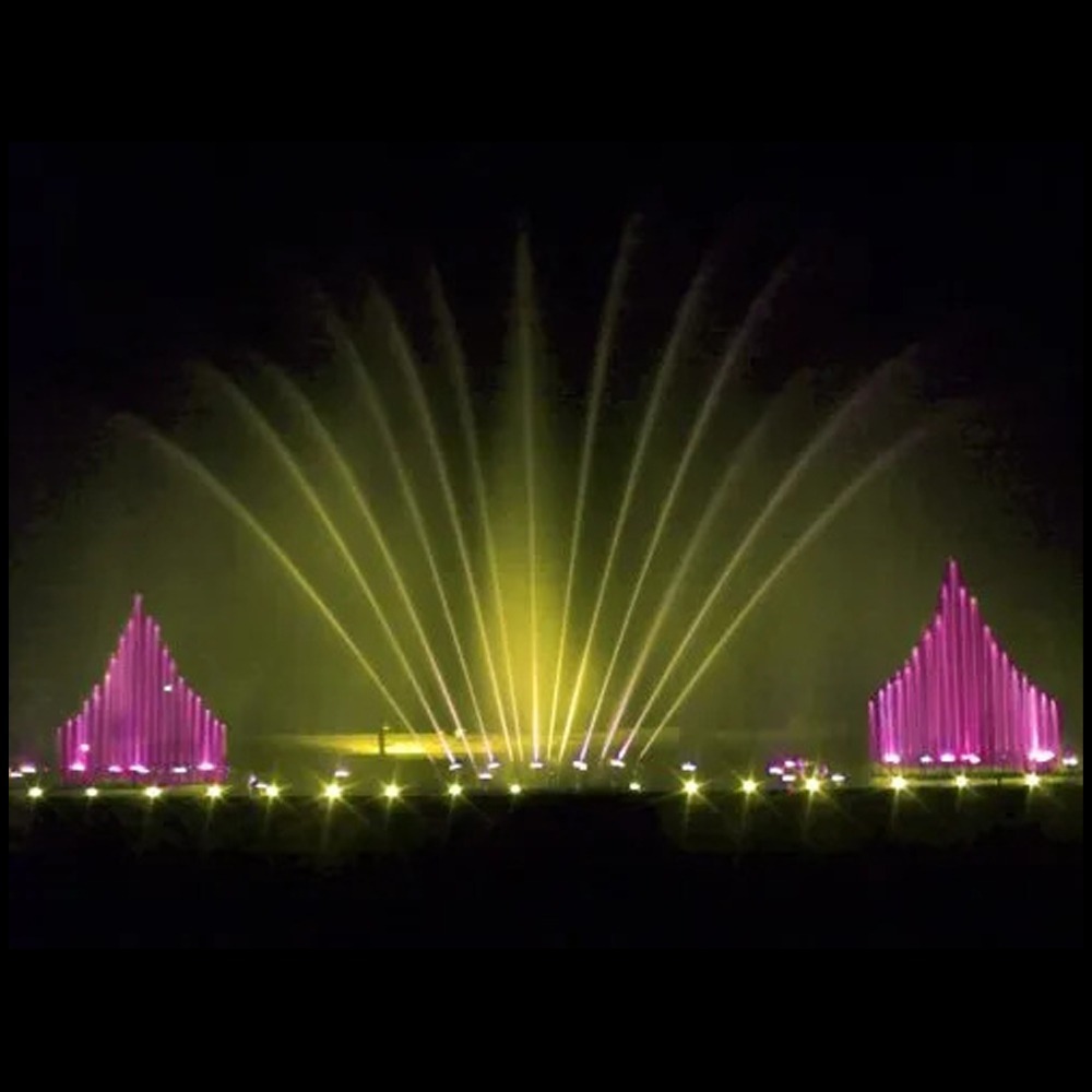 Round Musical Fountain