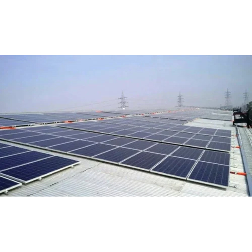सौर छत ऑन ग्रिड पावर प्लांट