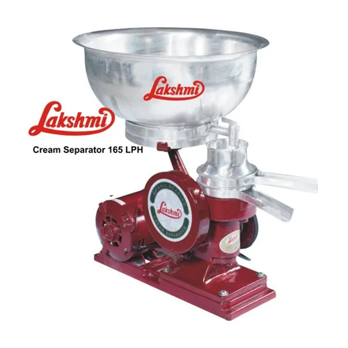 Sss-9 + Ea9 165Lph Lakshmi Cream Separator - Capacity: 165 Ltr/Hr