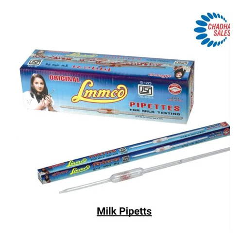 10.75 Isi Mark Lmmco Milk Pipette - Color: White