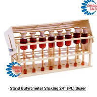 24t Pl Super Butyrometer Shaking Stand - Color: White