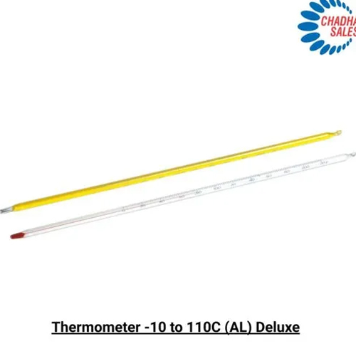 110C Al Deluxe Thermometer - Color: Transparent