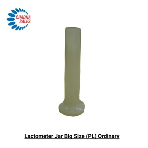 Big Size Pl Ordinary Lactometer Jar - Color: White