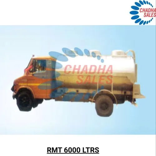 6000 Lit Triple Compartment Road Milk Tanker - Capacity: 250 Ml