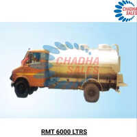 6000 Lit Triple Compartment Road Milk Tanker - Capacity: 250 Ml