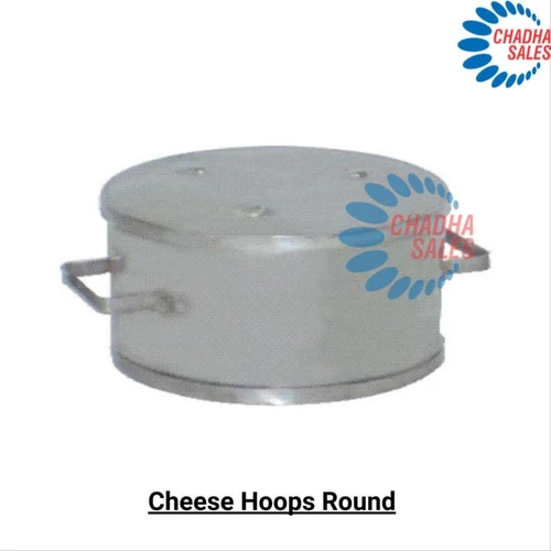 Round Shape Cheese Press Hoops - Capacity: 5-10 Kg
