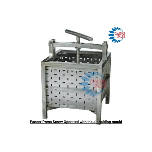 Paneer Press Screw Operated With Inbuilt Hoop - Capacity: 5-15 Kg