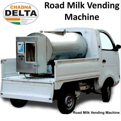 200Ltrs Road Milk Vending Machine - Capacity: 200 Ltr