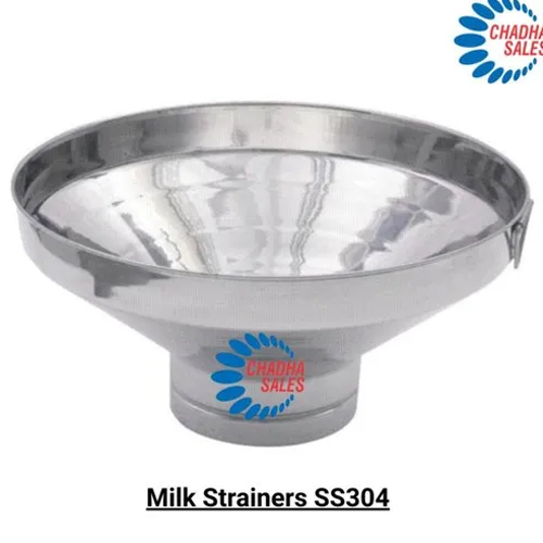Ss304 Milk Strainers - Color: Silver