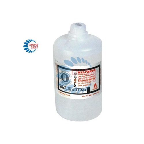 1 Litre Amyl Alcohol Milfanol Packing For Milk Testing - Color: Transparent