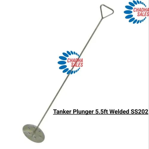 5.5ft Welded SS202 Tanker Plunger