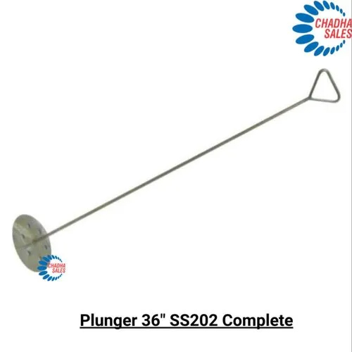 36 Inch SS202 Plunger Complete Set