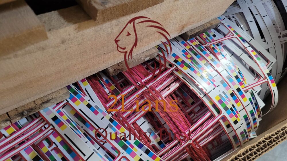 PVC Credit Card Skeleton scrap