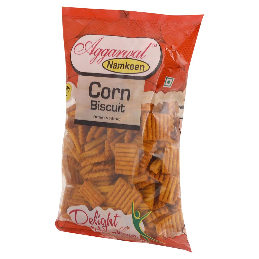 Corn Biscuit - Feature: No Artificial Colors Or Flavors