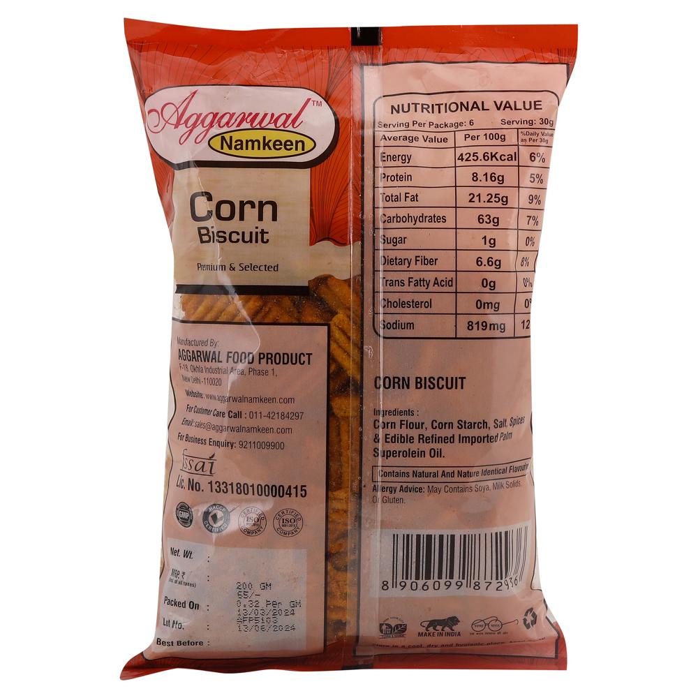 Corn Biscuit - Feature: No Artificial Colors Or Flavors