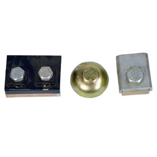 Rail Clamps For Eot Crane - Color: Silver