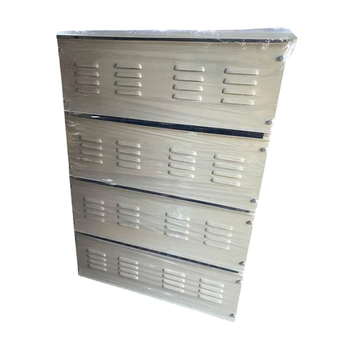 Ss304 Punched Grid Resistance Box - Color: Grey