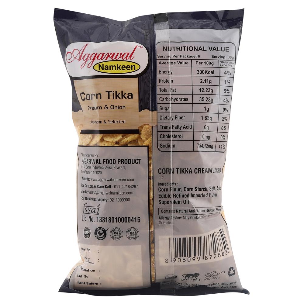 Corn Tikka Cream Onion