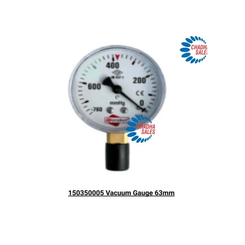 63Mm Vacuum Gauge For Milking Machine - Capacity: 22Mmhg Milliliter (Ml)