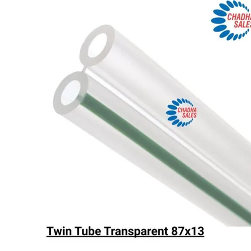 87x13 Transparent Twin Tube