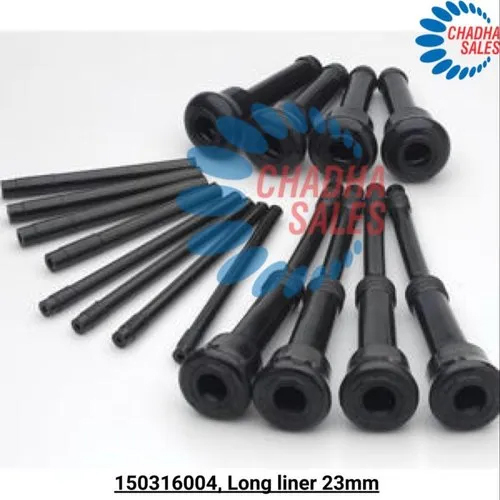23Mm Milking Machine Long Liner - Color: Black