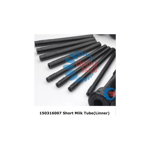 Short Milk Liner Tube For Milking Machine - Color: Black