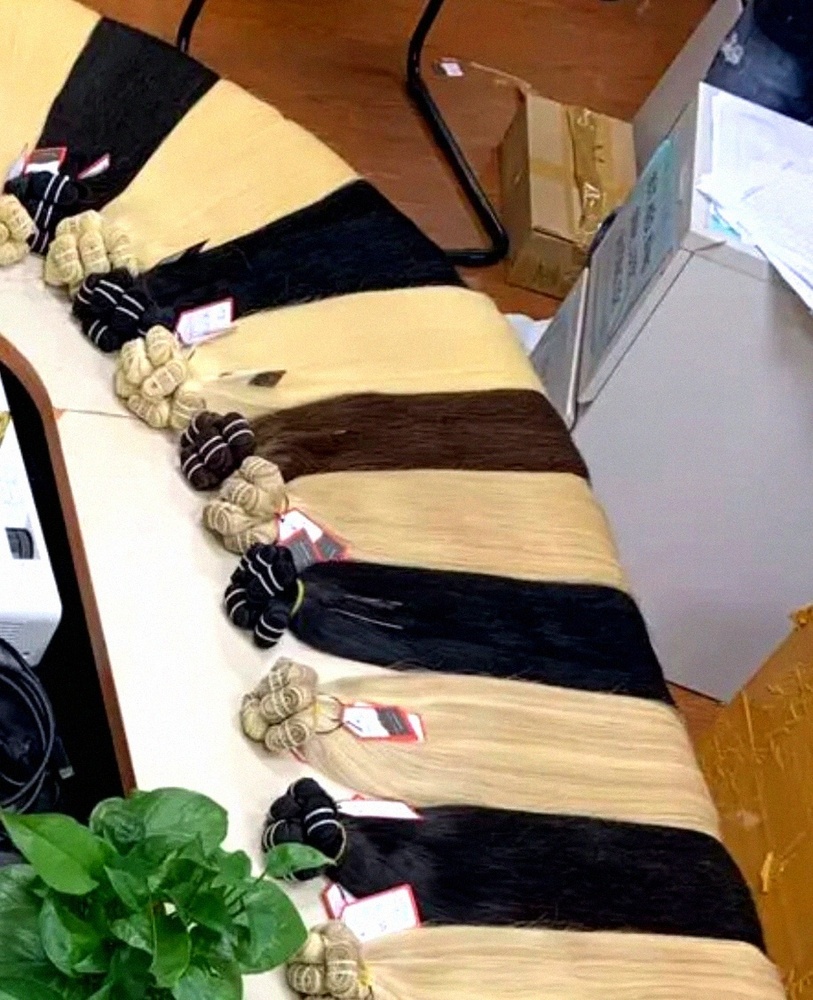 TEMPLE HAIR RAW NATURAL CURLY HUMAN HAIR EXTENSION