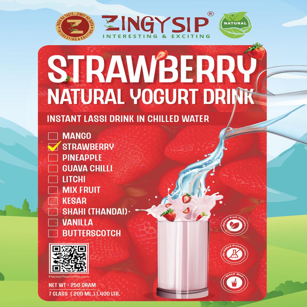 STRAWBERRY NATURAL YOGURT DRINK
