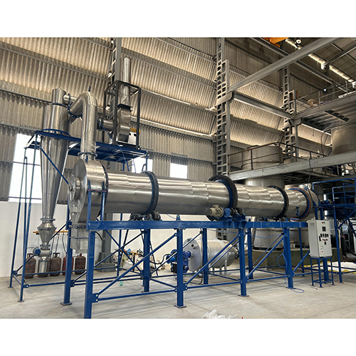 Industrial Rotary Dryer - Color: Silver
