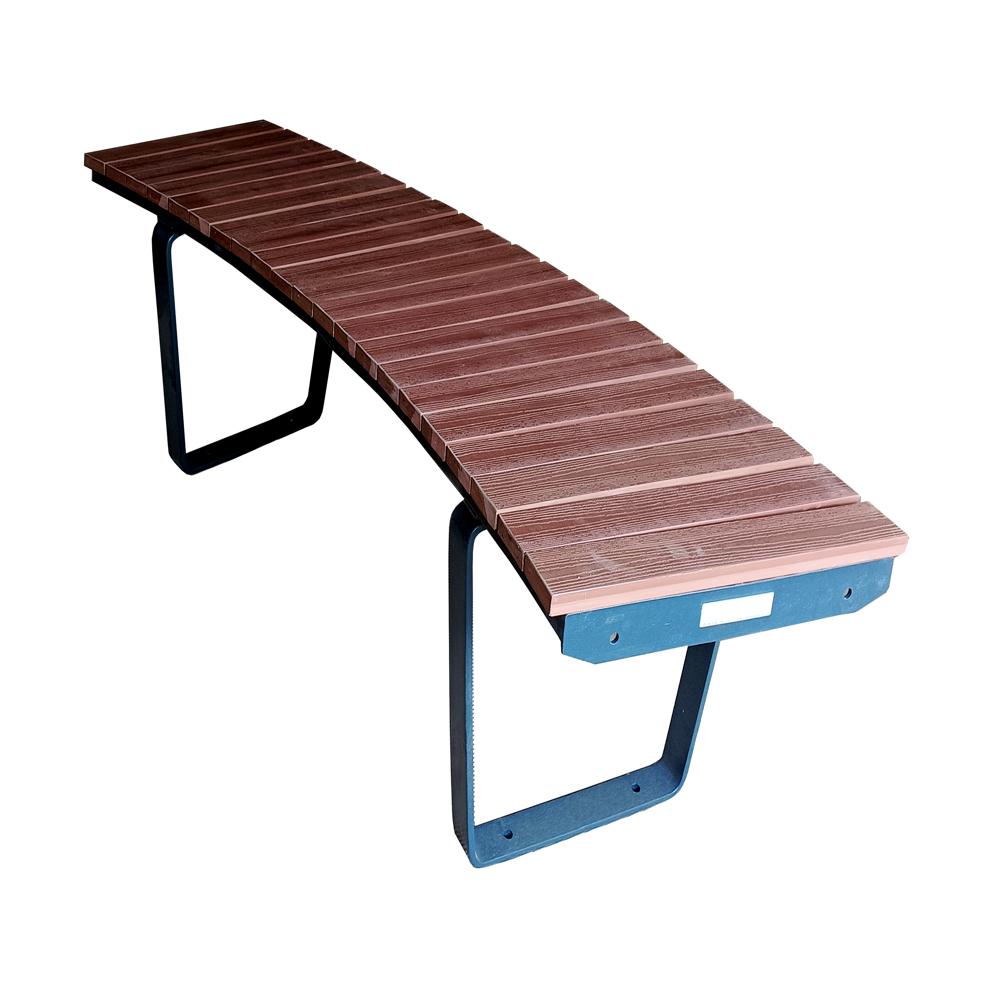 Curved Garden Bench
