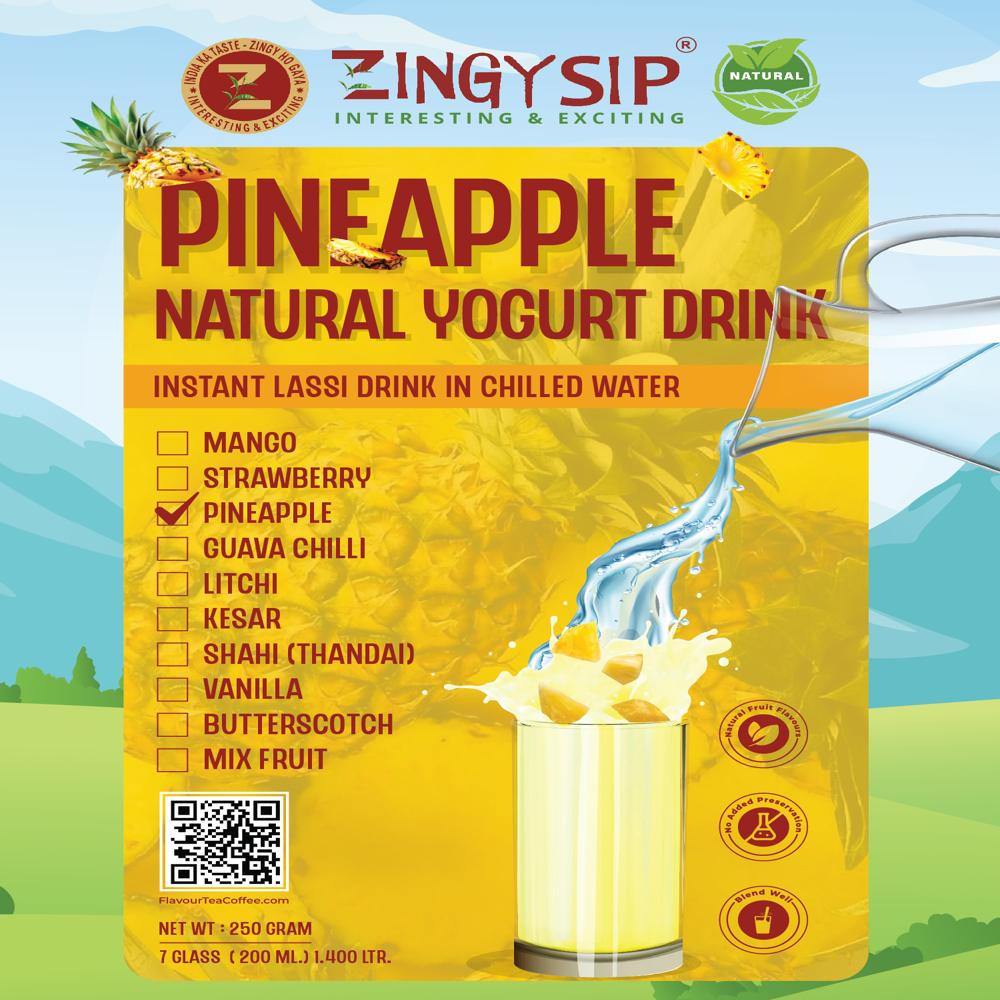 PINEAPPLE NATURAL YOGURT DRINK