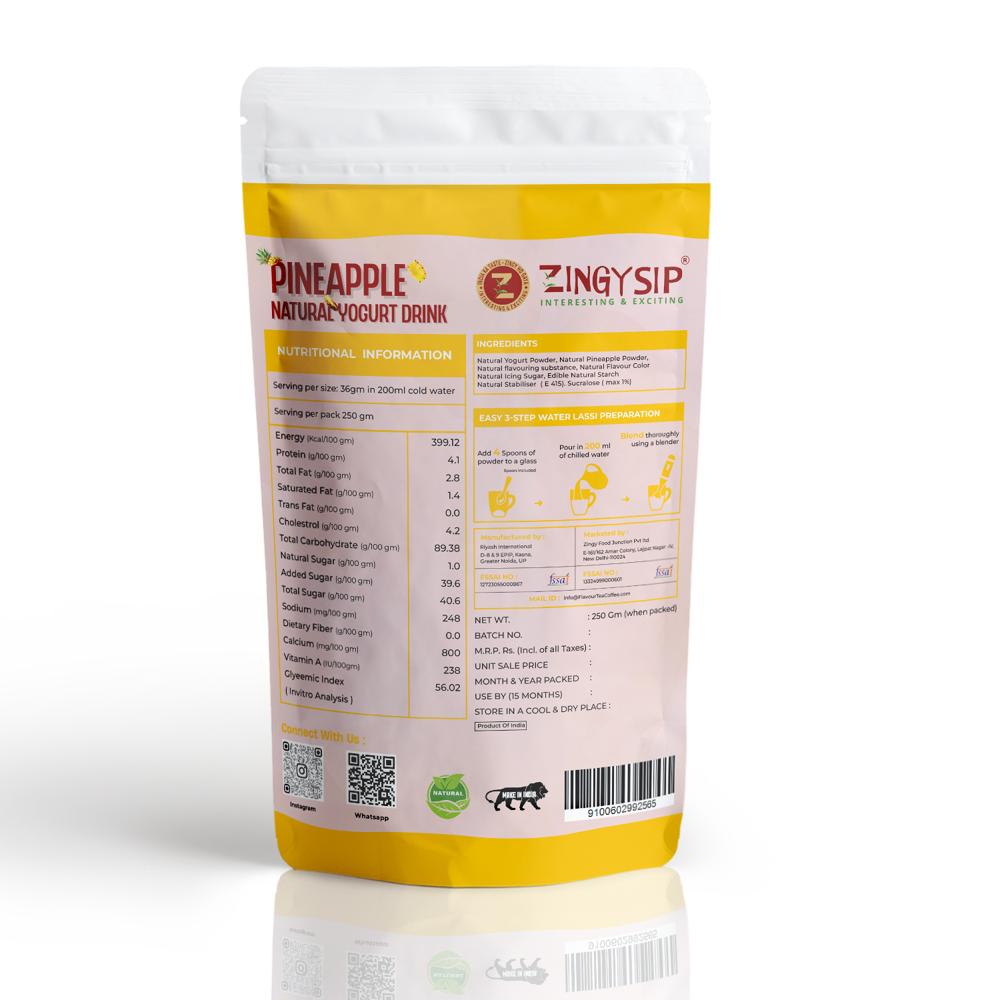 PINEAPPLE NATURAL YOGURT DRINK