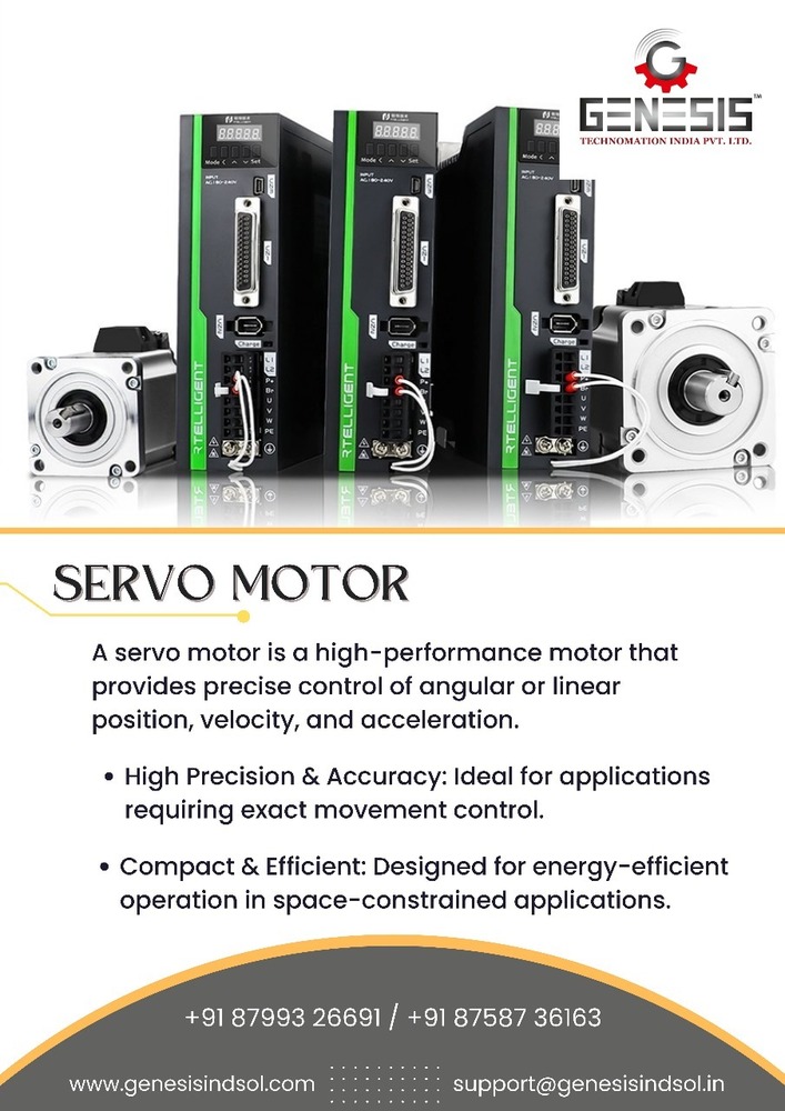 NEMA 200W 3000 RPM Servo Motor