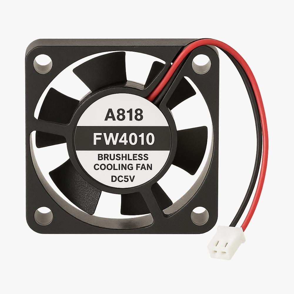 Brushless Cooling Fan A818 FW4010 DC 5V Cooling Fan Low Power Consumption Fan Lightweight Cooling Fan 