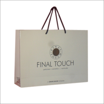 सफेद क्राफ्ट पेपर बैग