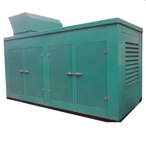 Vibration Free Acoustic Enclosures - Mild Steel, Standard Size, Green | Industrial Application, 1-Year Warranty