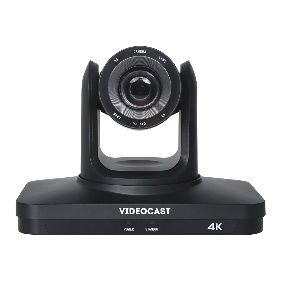 Videocast 4K Uhd Ai Auto Tracking 20X Vc 200 Ptz Video Camera - Color: Black