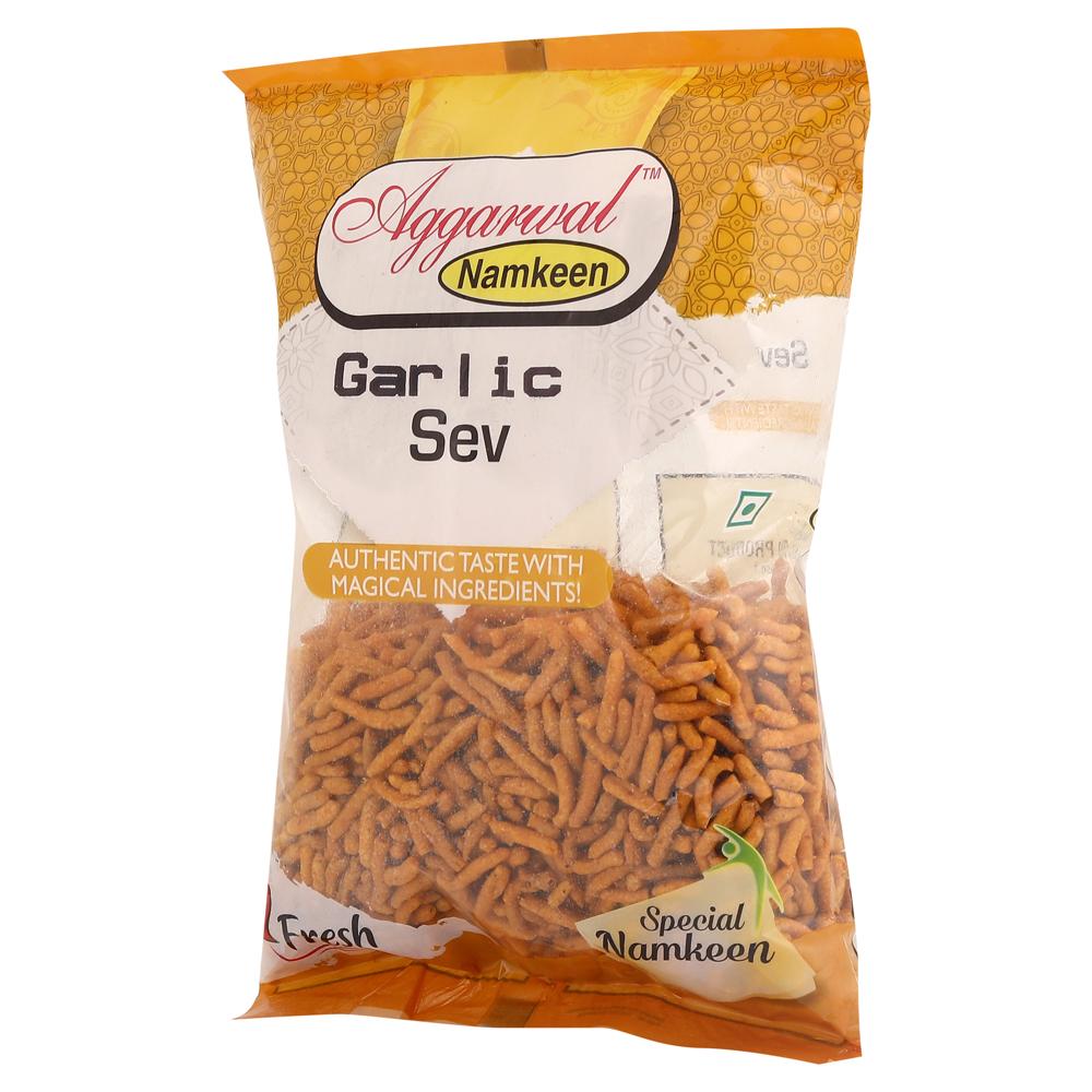 Garlic Sev - Feature: No Artificial Colors Or Flavors