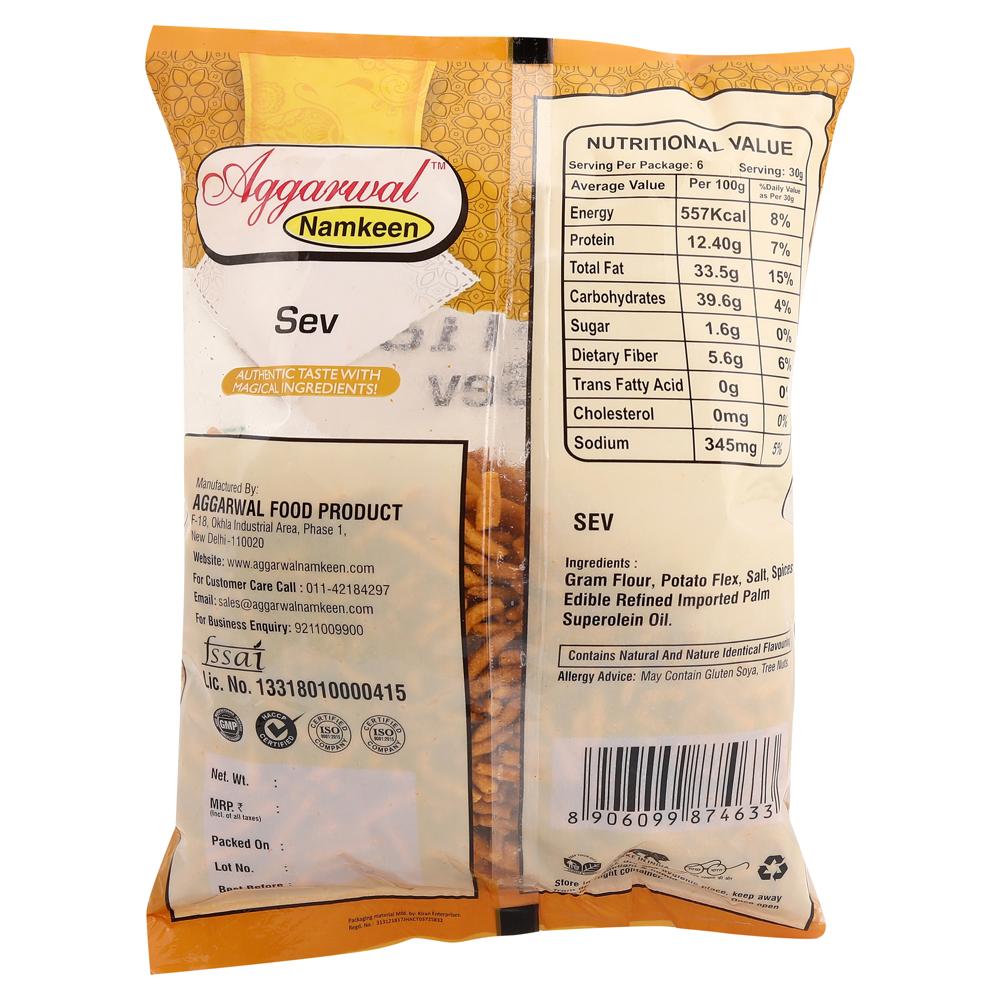 Garlic Sev - Feature: No Artificial Colors Or Flavors