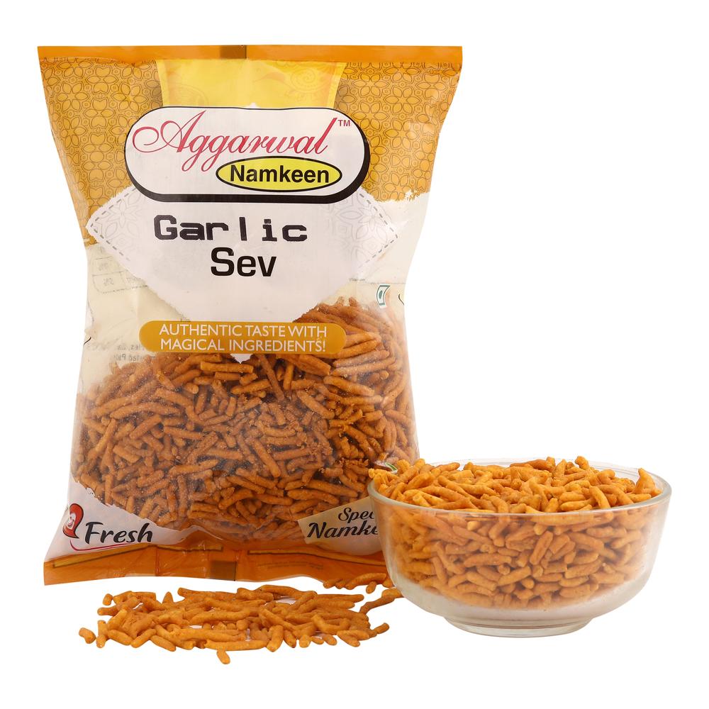 Garlic Sev - Feature: No Artificial Colors Or Flavors