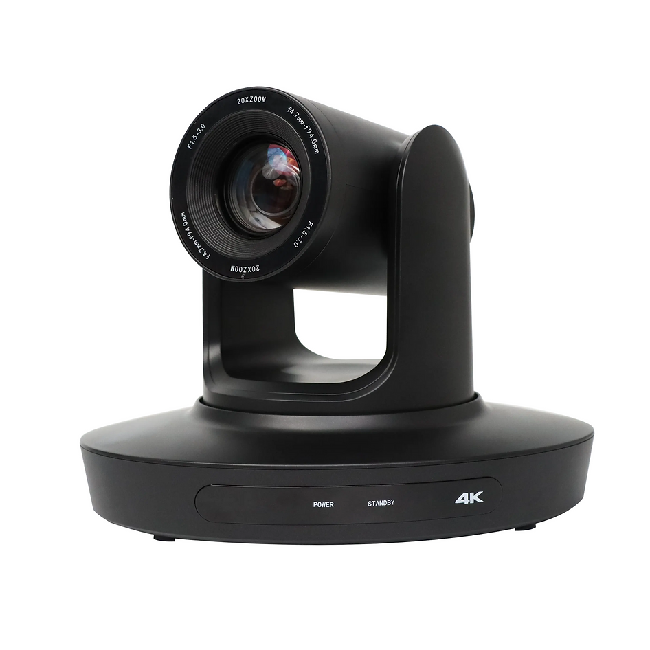 VIDEOCAST 4K PTZ 20X AI Tracking PTZ Camera for online Teaching, YouTube Video