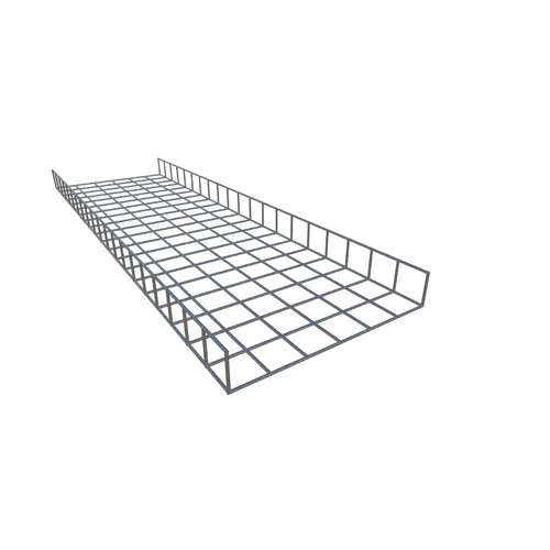 Iron Welded Wire Mesh Cable Tray - Length: 3 Meter (M)