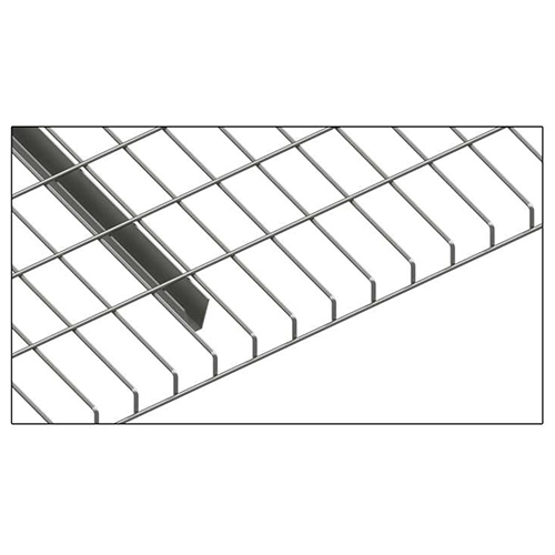 Step Wire Mesh Decking - Color: Silver