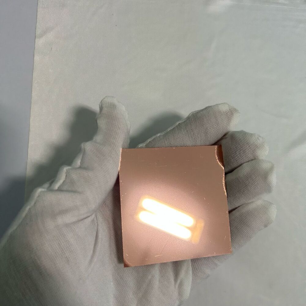 Cu-Sputtered Ferrite Substrate High Saturation Low Loss
