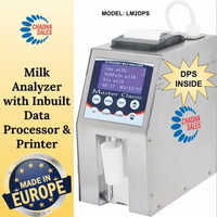 डेयरी विश्लेषक इनबिल्ट डेटा प्रोसेसर और थर्मल प्रिंटर