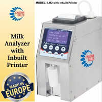 Milk Analyzer Lm-2,p-1,40 Sec. Balloon Pump Inbuilt Printer - Color: Grey