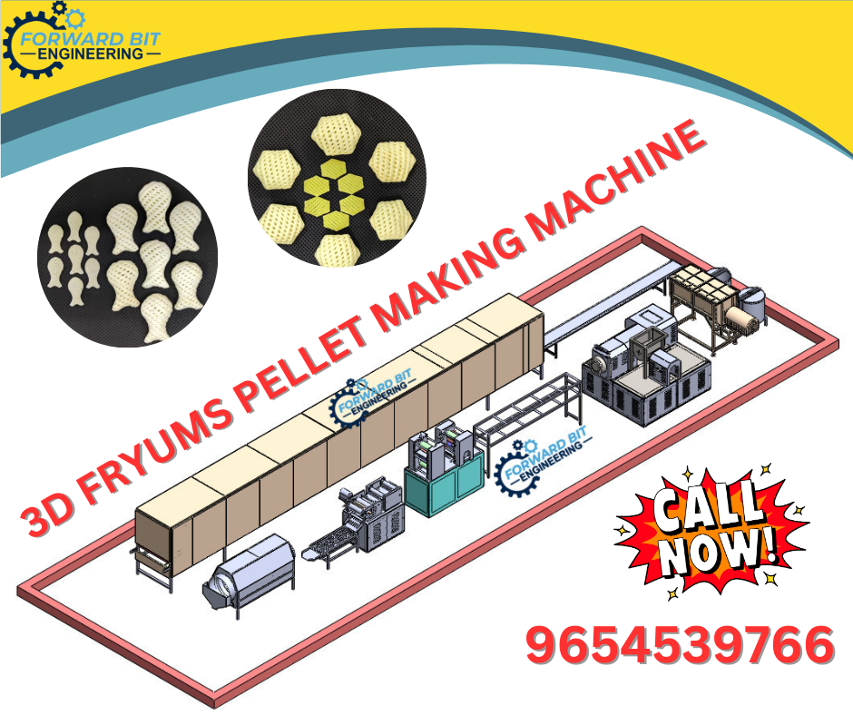 3D Pellet  Making Machine - Color: White